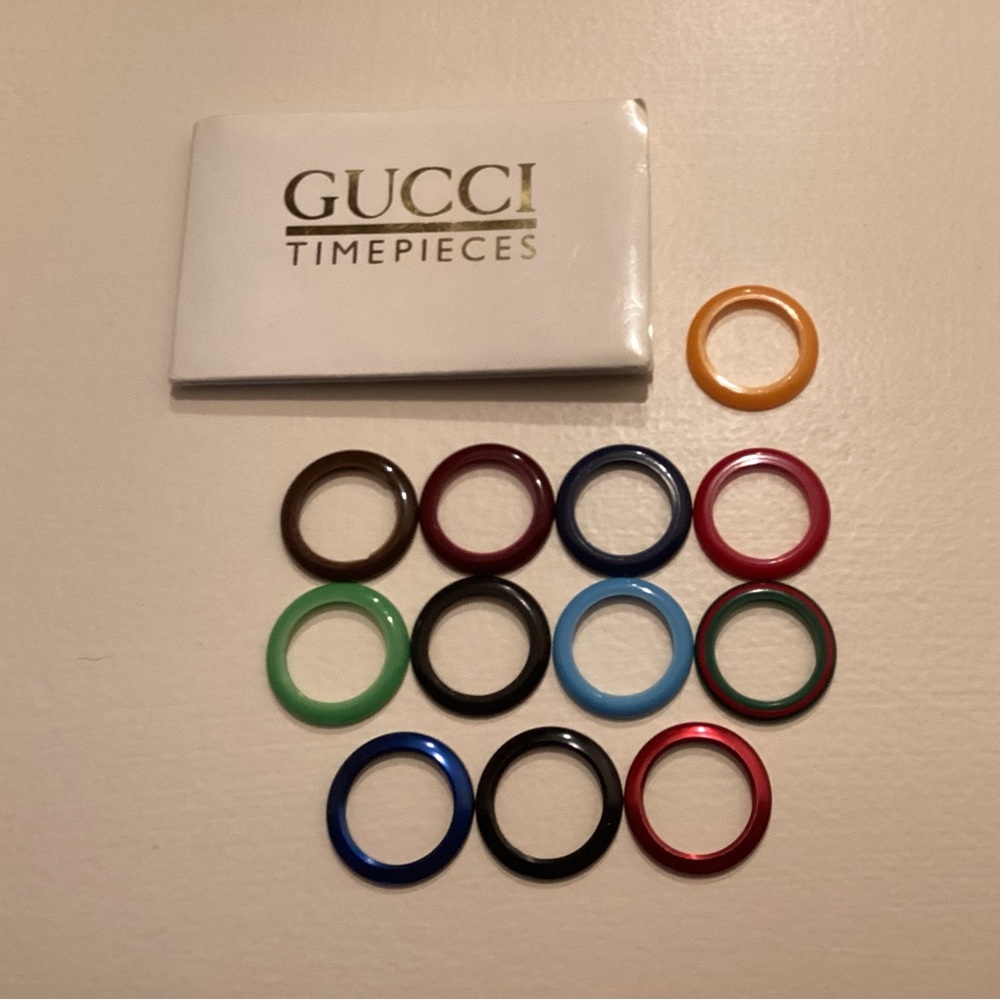 Vintage Gucci Watch Bezels